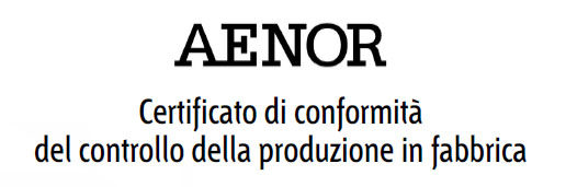 Certificato di conformità dl controllo della produzione in fabbrica