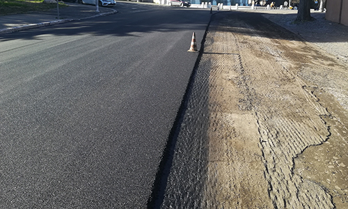 asfalto stradale realizzazione